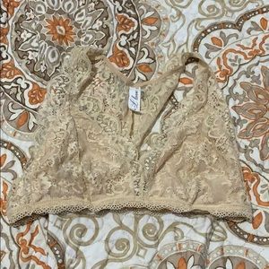Tan bralette